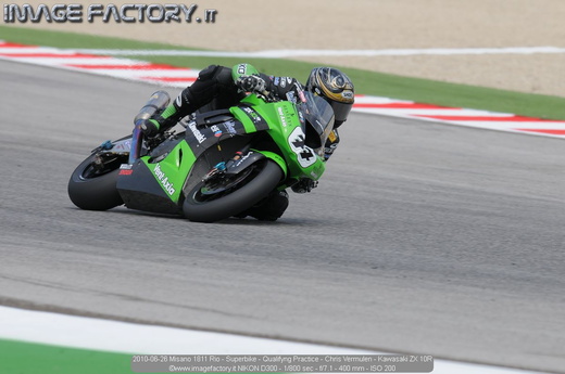 2010-06-26 Misano 1811 Rio - Superbike - Qualifyng Practice - Chris Vermulen - Kawasaki ZX 10R